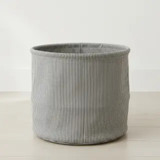Dekoračná látka DOBBY Colored stripe graphite