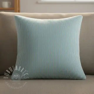 Sisustuskangas DOBBY Colored stripe turquoise