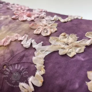 Puuvillakangas TIE DYE EMBROIDERY Eva tape design D