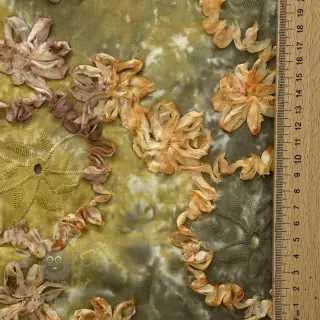 Puuvillakangas TIE DYE EMBROIDERY Eva tape design E
