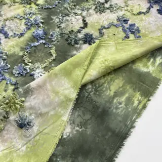 Puuvillakangas TIE DYE EMBROIDERY Eva tape design A