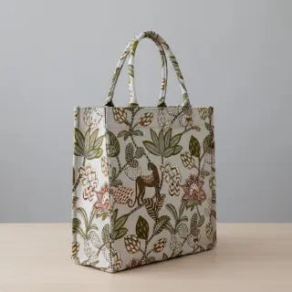 Dekoračná látka jacquard Soliman allover blanc