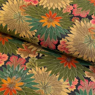 Sisustuskangas jacquard Matcha allover kaki