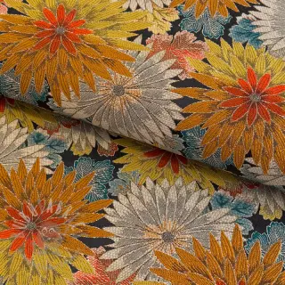 Sisustuskangas jacquard Matcha allover peanut