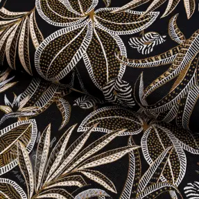 Sisustuskangas jacquard Moranto allover noir