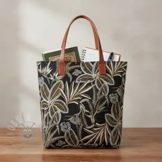 Sisustuskangas jacquard Moranto allover noir