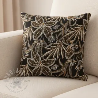 Sisustuskangas jacquard Moranto allover noir