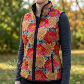 Sisustuskangas jacquard Matcha allover rouge