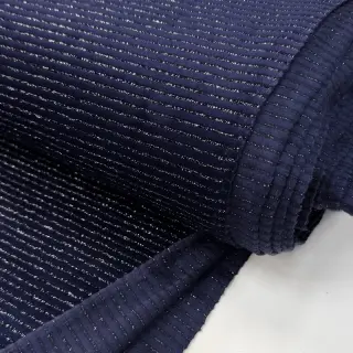 Zamat VELVET LUREX Stripe marine