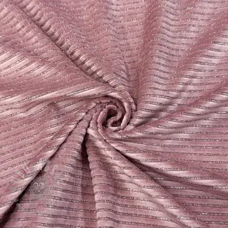 Sametti VELVET LUREX Stripe pink