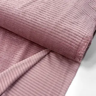 Zamat VELVET LUREX Stripe pink