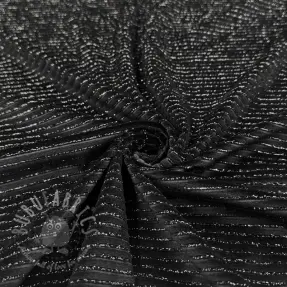 Sametti VELVET LUREX Stripe black