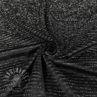 Sametti VELVET LUREX Stripe black