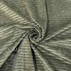 Sametti VELVET LUREX Stripe camo green
