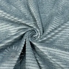 Sametti VELVET LUREX Stripe ocean green