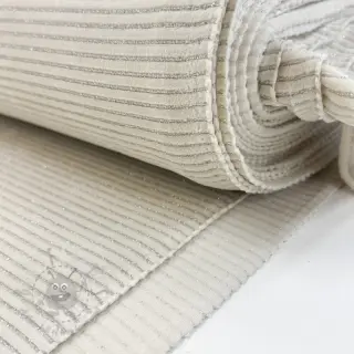 Sametti VELVET LUREX Stripe off white