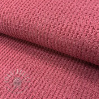 Neuletrikoo WAFFLE BIG KNIT dark salmon