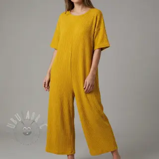 Neuletrikoo WAFFLE BIG KNIT ochre