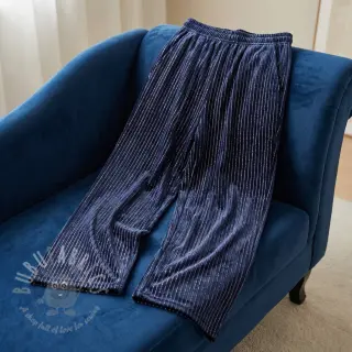 Sametti VELVET LUREX Stripe marine