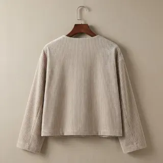 Zamat VELVET LUREX Stripe beige