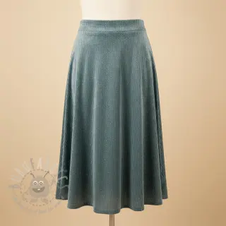 Sametti VELVET LUREX Stripe ocean green