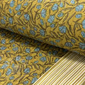 Puuvillakangas QUILT Gange curcuma