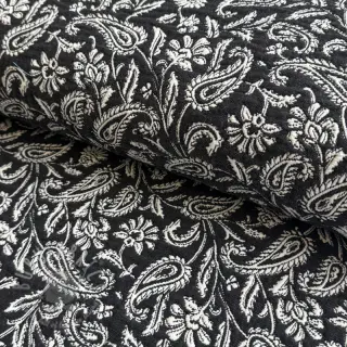 Sisustuskangas jacquard Mumbai allover noir