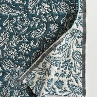Sisustuskangas jacquard Mumbai allover jade