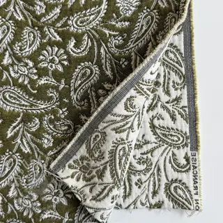Sisustuskangas jacquard Mumbai allover kaki