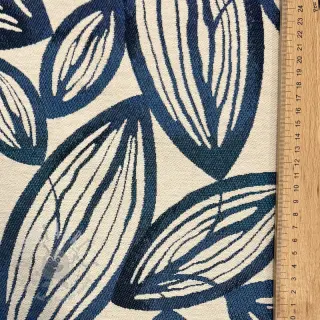 Sisustuskangas jacquard Folia bleu