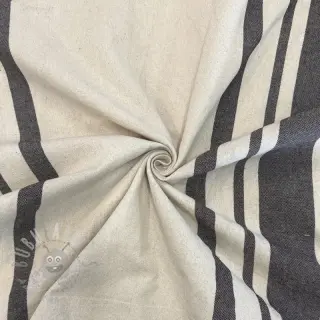 Sisustuskangas Bernadette stripe coffee
