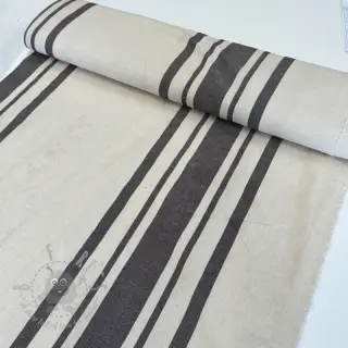Sisustuskangas Bernadette stripe coffee