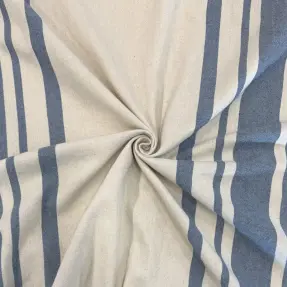 Dekoračná látka Bernadette stripe denim