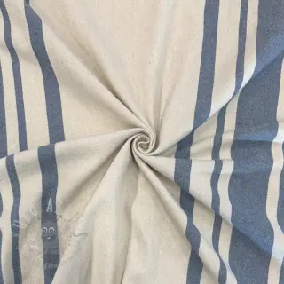 Sisustuskangas Bernadette stripe denim