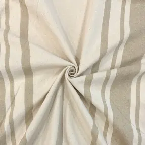 Dekoračná látka Bernadette stripe ficelle