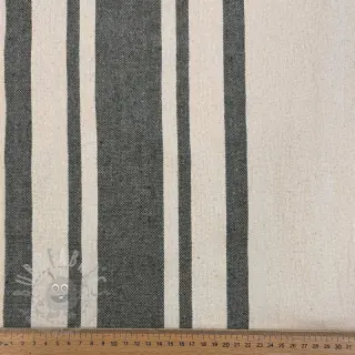 Sisustuskangas Bernadette stripe kaki