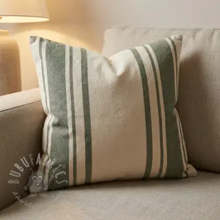 Sisustuskangas Bernadette stripe kaki