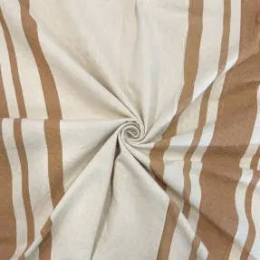 Dekoračná látka Bernadette stripe peanut