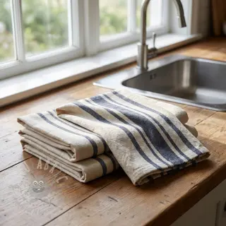 Sisustuskangas Bernadette stripe indigo