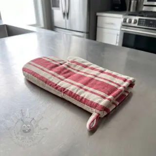 Sisustuskangas Bernadette stripe rouge