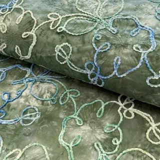Puuvillakangas TIE DYE Chenille ela design B