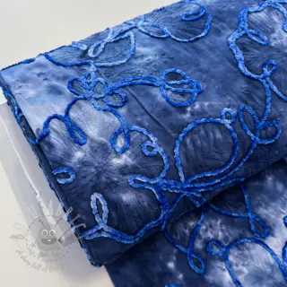 Puuvillakangas TIE DYE Chenille ela design C