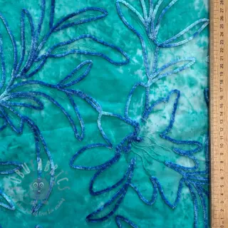 Puuvillakangas TIE DYE Chenille manon design Ja