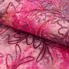 Puuvillakangas TIE DYE Chenille manon design C