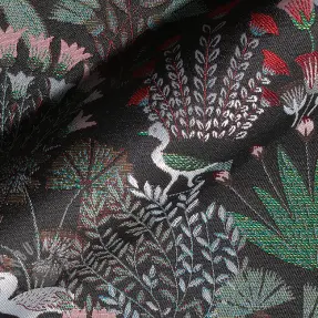 Sisustuskangas jacquard Botanic Paradise Bird