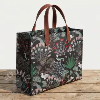 Sisustuskangas jacquard Botanic Paradise Bird