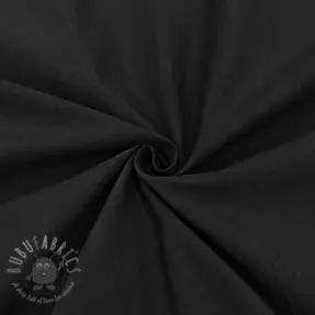 Puuvillakangas WASHED black