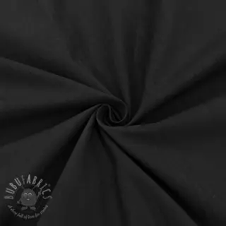 Puuvillakangas WASHED black