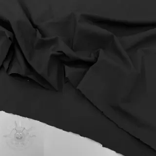 Puuvillakangas WASHED black