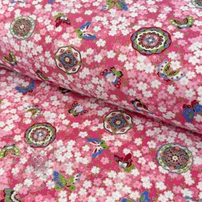 Puuvillakangas JAPAN collection design L